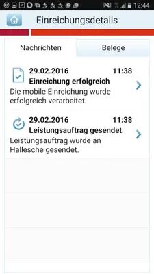 HALLESCHE Rechnungs-App android App screenshot 1